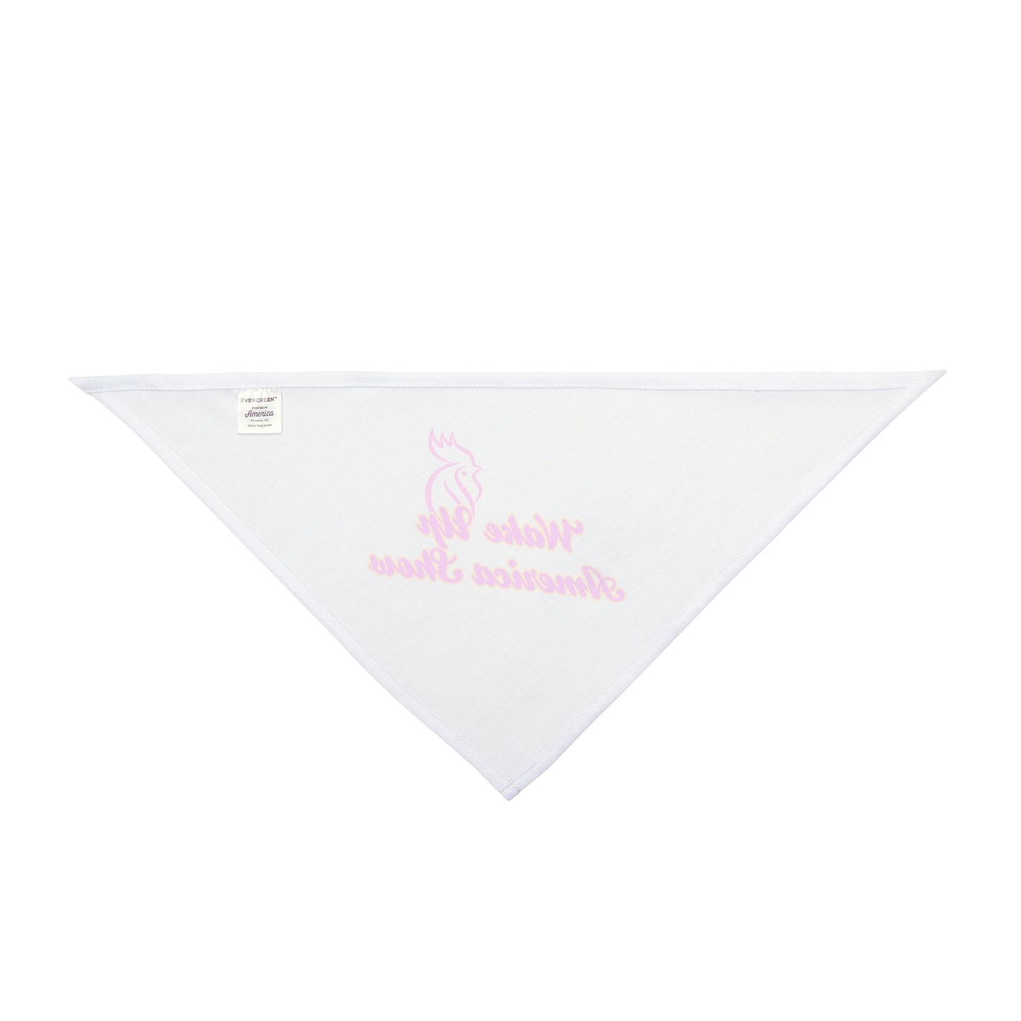 Wake Up America Show Pet Bandana Version 2