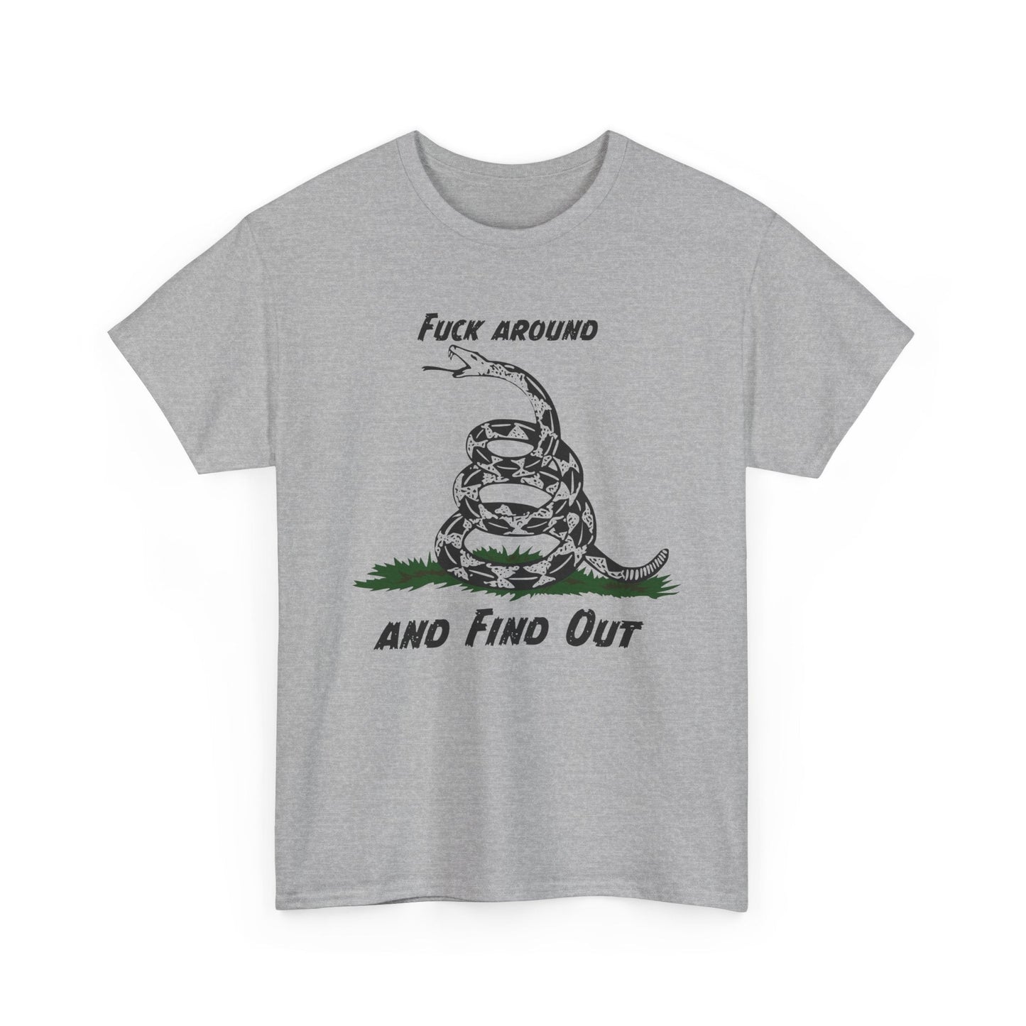 Walton & Johnson: FAFO Gadsden T-Shirt - 4LibertyShop.com