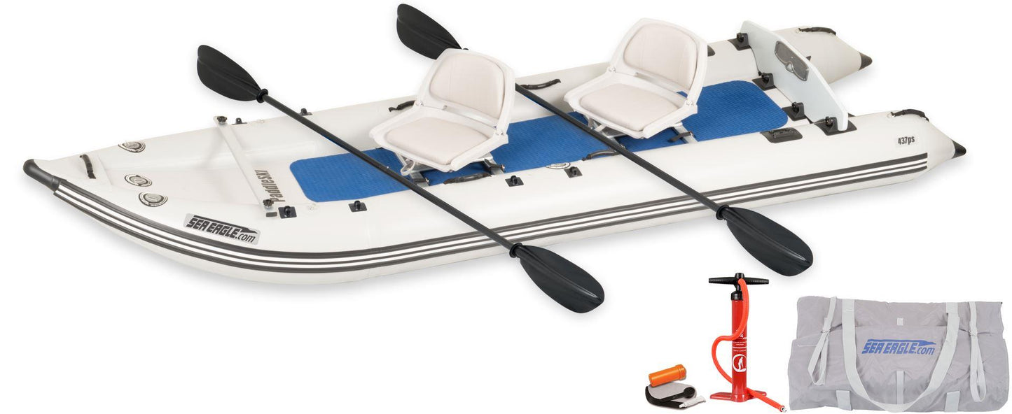 Sea Eagle 437ps Paddleski Inflatable Catamaran Boat