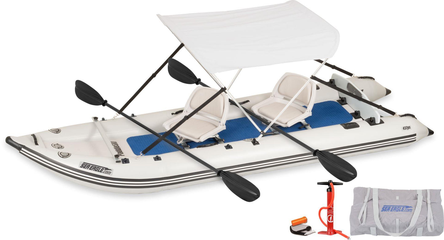 Sea Eagle 437ps Paddleski Inflatable Catamaran Boat