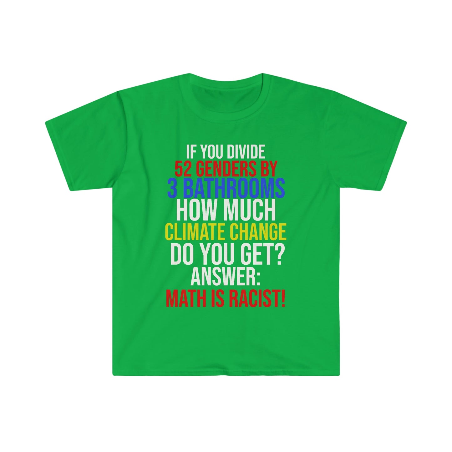 Math is Racist T-Shirt