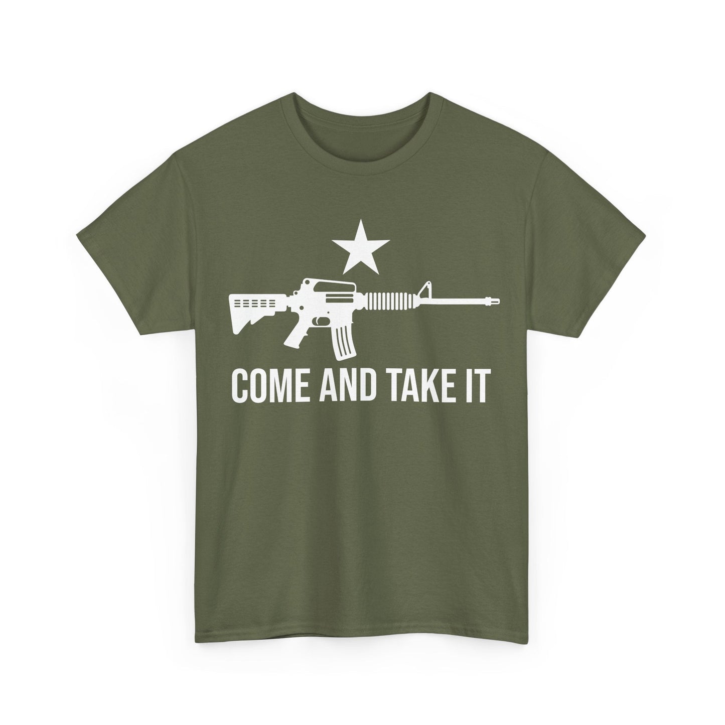 Walton & Johnson: Come and Take It AR15 Chad T-Shirt - 4LibertyShop.com