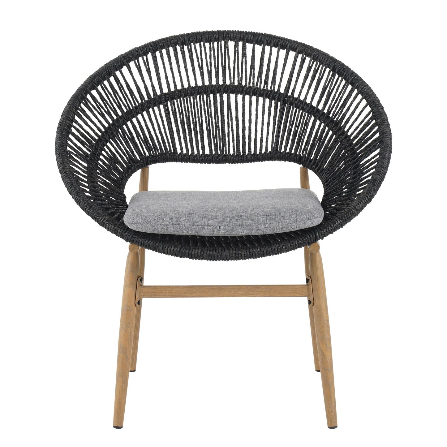 Cyril - Outdoor Papasan Style Dining Chair (Set of 2)