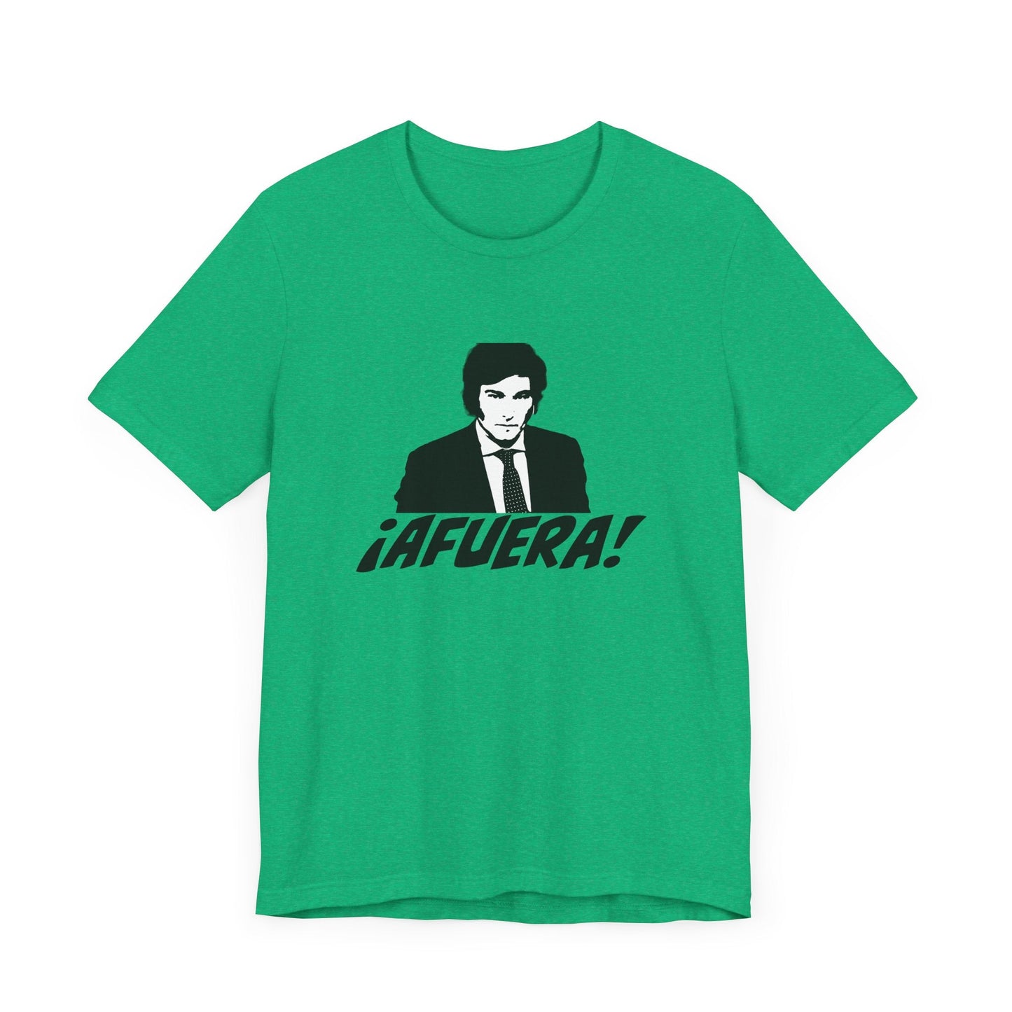 Walton & Johnson: Afuera! Javier Milei Unisex Jersey Tee - 4LibertyShop.com