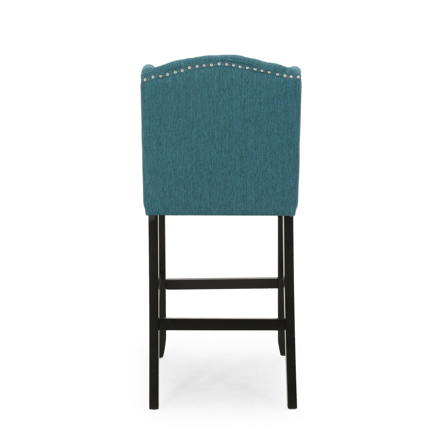 Vienna Contemporary Fabric Tufted Wingback Counter Stools (Set of 2)
