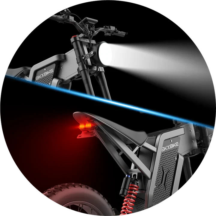 EKX X21 Adults Electric Bike 2000W 48V35AH 55km/h Lithium Battery Snow Electric Motorcycles 20“*4.0 Off Road Tyre Mountain Ebike