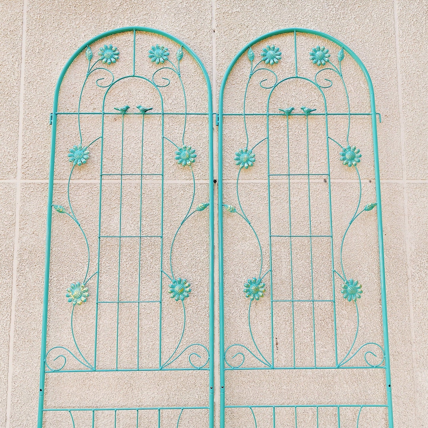 Metal Garden Trellis Rustproof Trellis For Climbing Plant Outdoor Flower Support