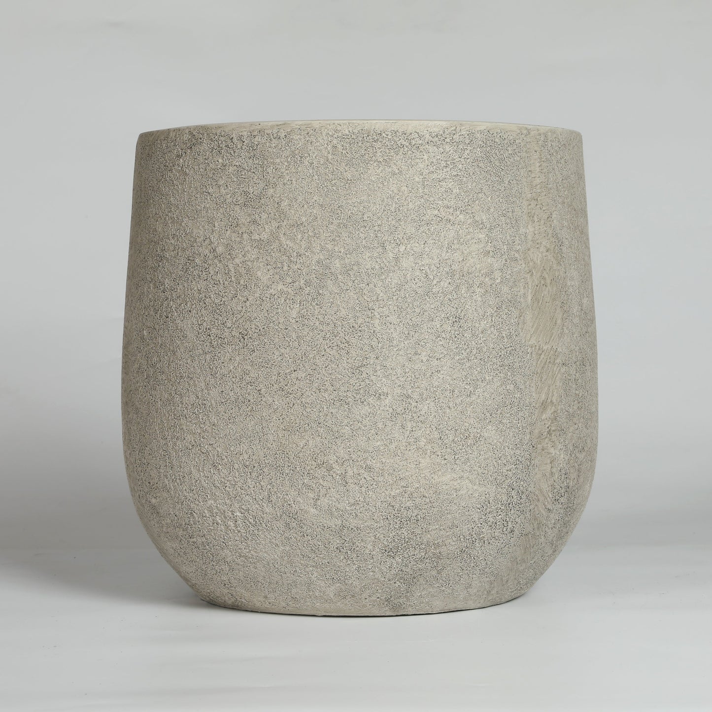 Round Concrete Planter Set of 2 - Antique Grey