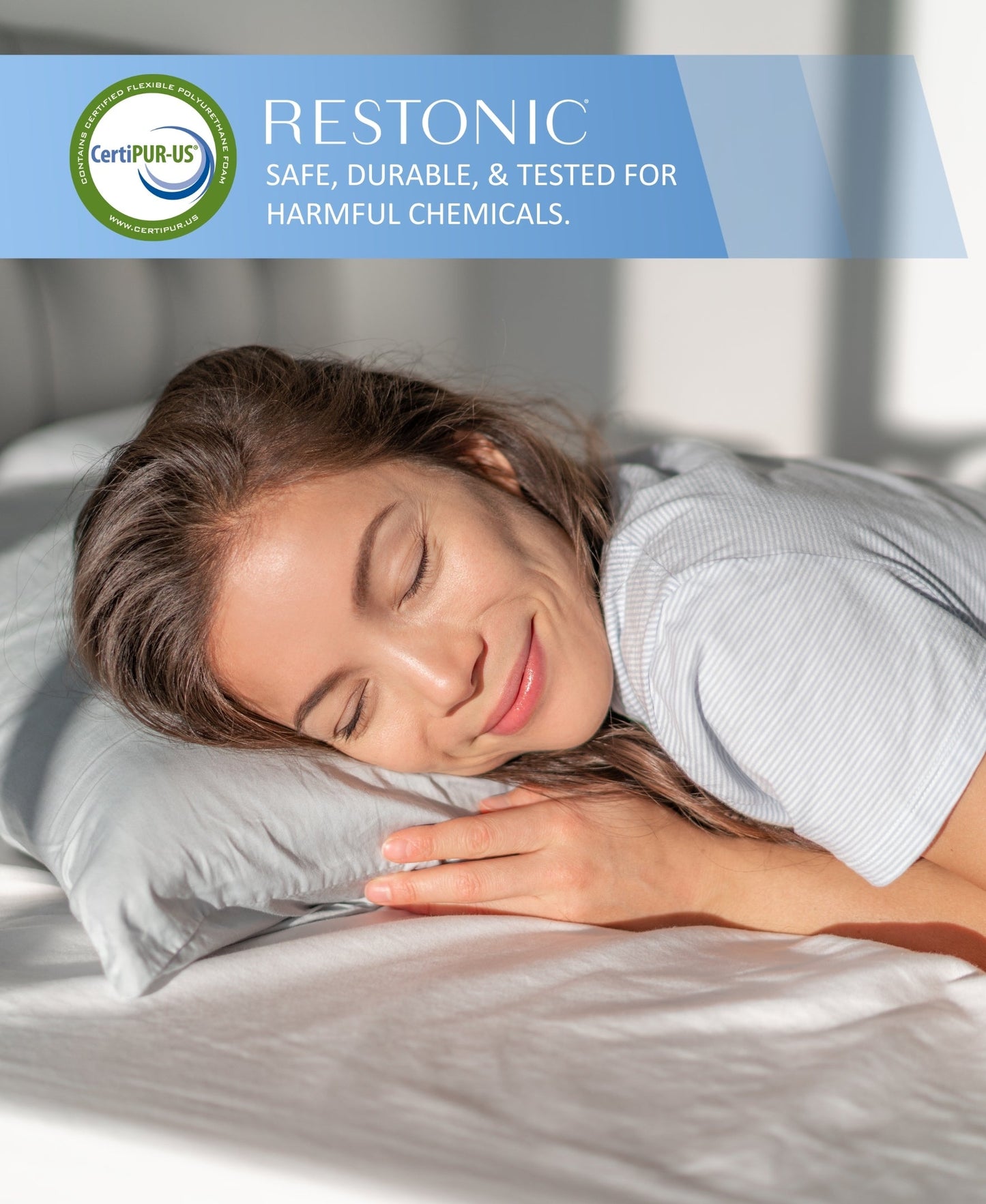 Restonic ComfortCare Hybrid Restful Nights Firm King Mattress