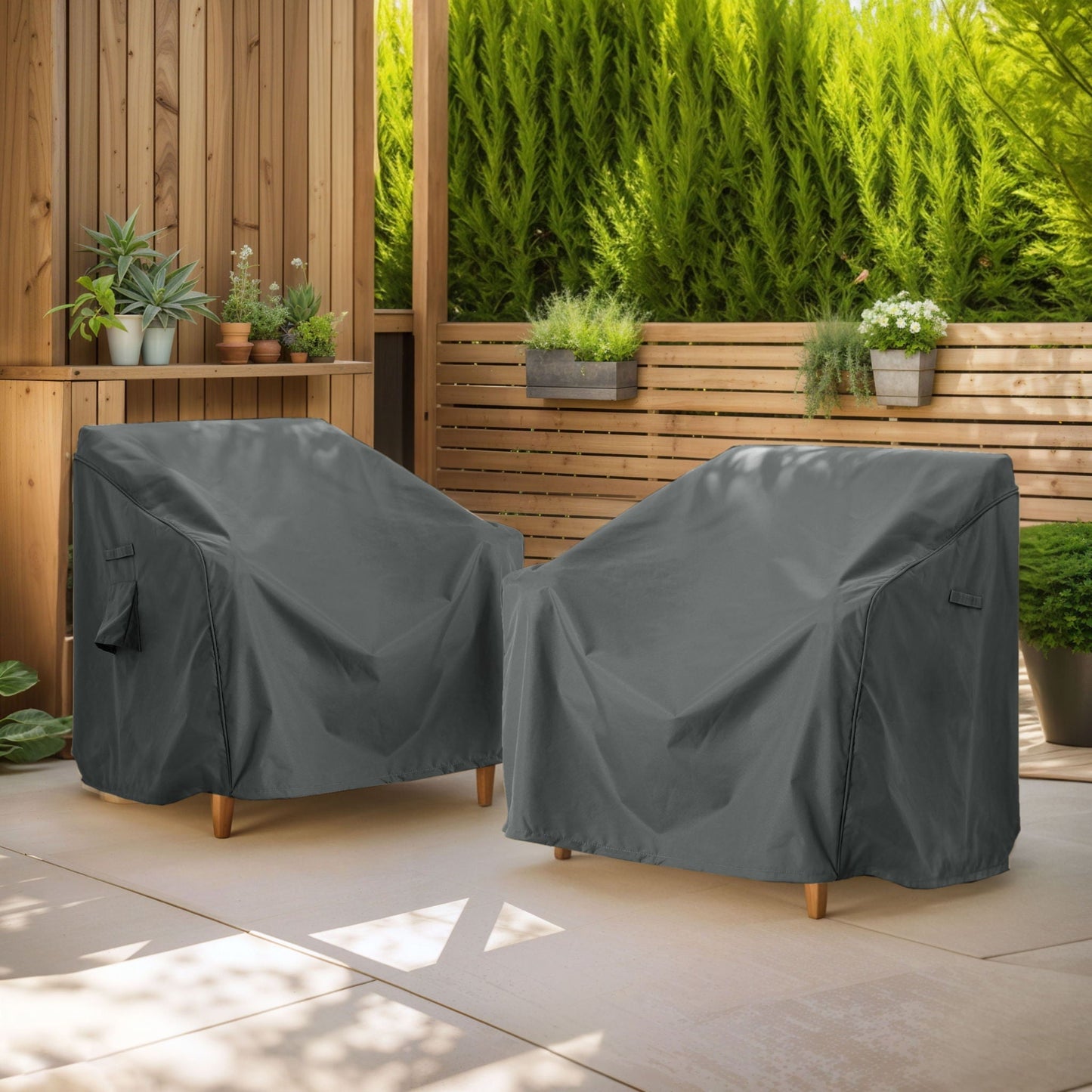 Shield Outdoor Patio Club Chair Cover