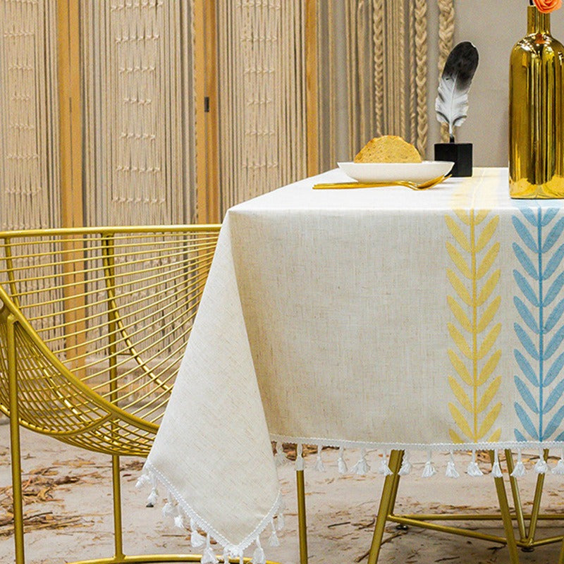 Table Cloth Ins Wind Linen Amazon Wish Simple Fabric Table Cloth Rectangular Cover Table Cloth