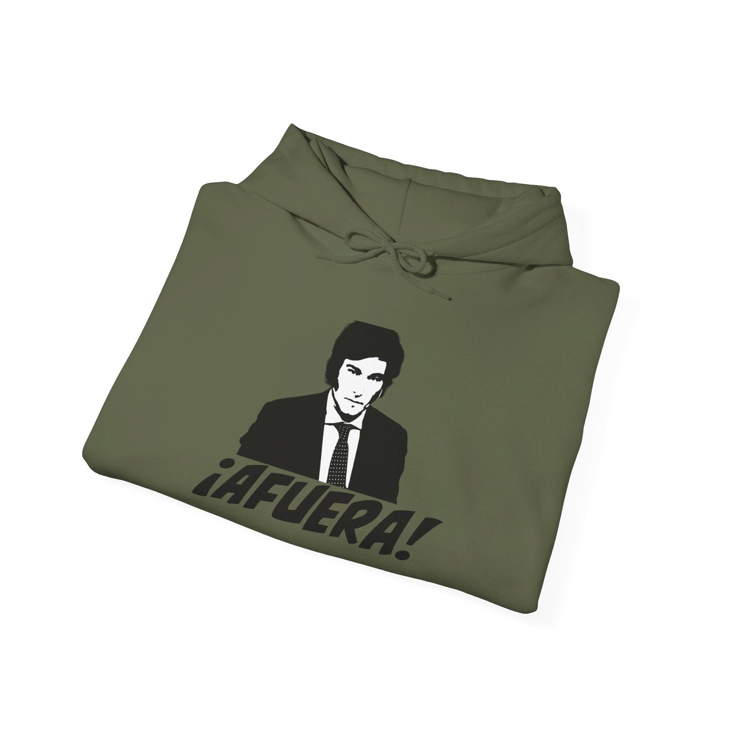 Javier Milei ¡AFUERA! Hoodie - 4LibertyShop.com