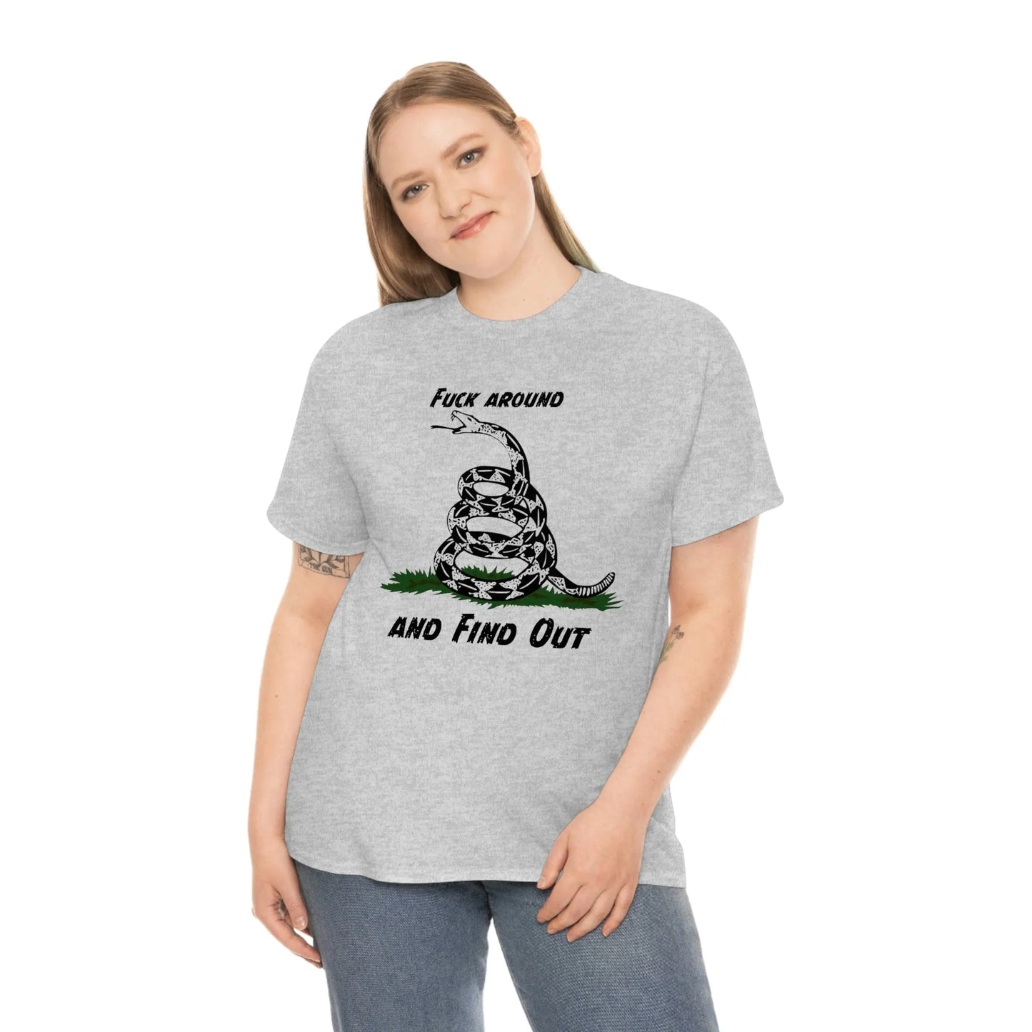 Walton & Johnson: FAFO Gadsden T-Shirt - 4LibertyShop.com