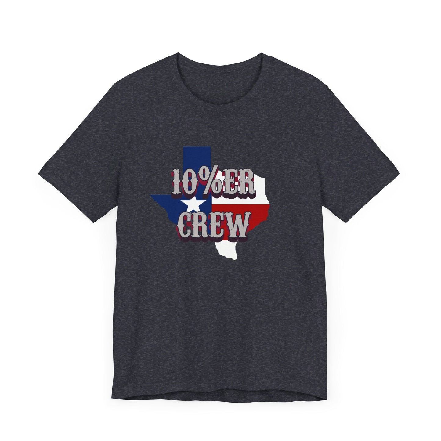 Walton & Johnson: 10%er Crew Texas Tee - 4LibertyShop.com