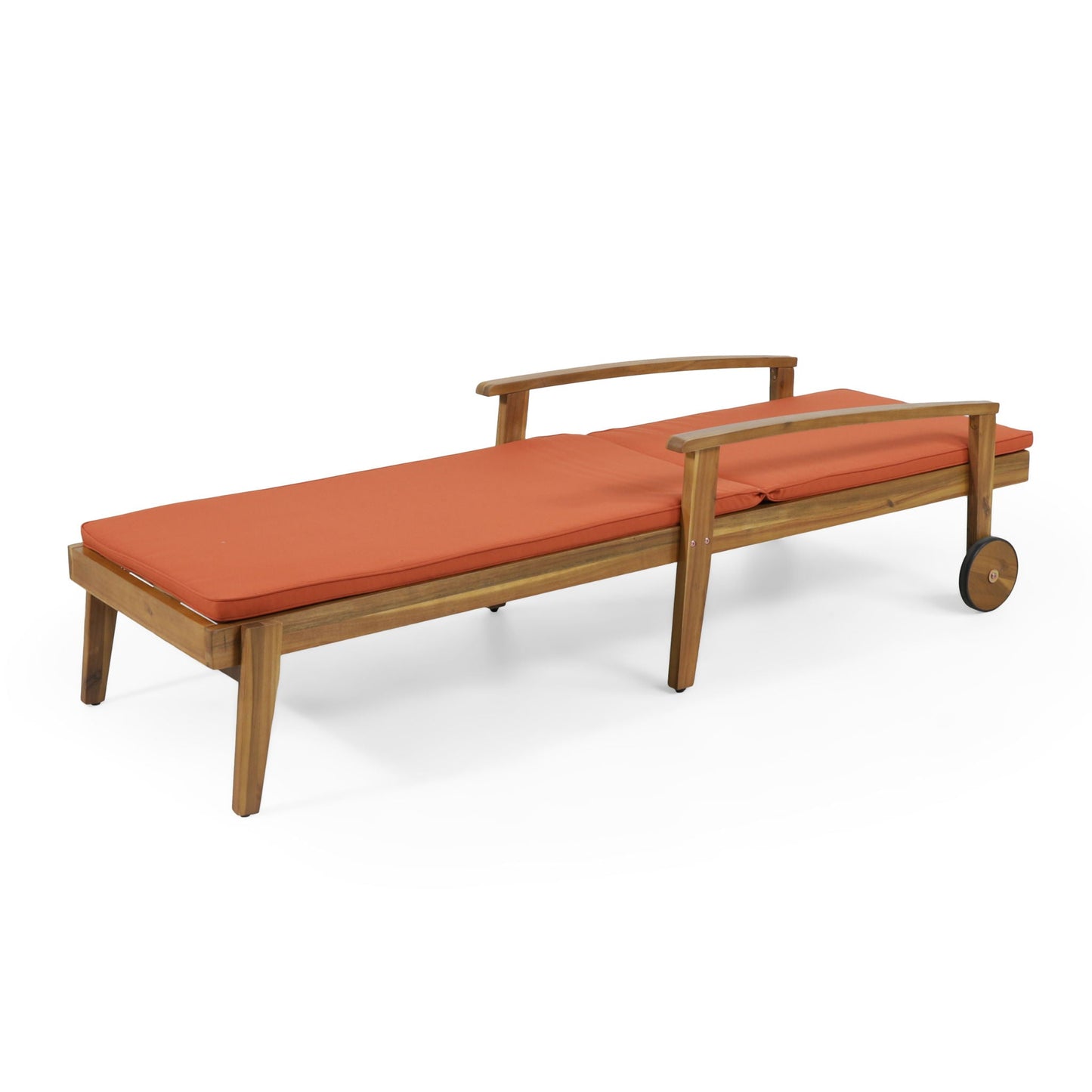 Jason Chaise Lounge Adjustable Acacia Wood Outdoor Furniture