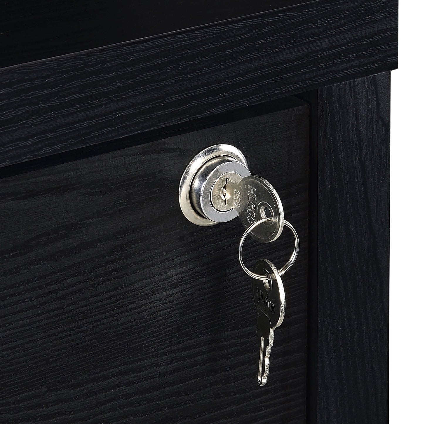 Geary - 3 Shelf Bookcase With USB Charging And Lockable Top Drawer