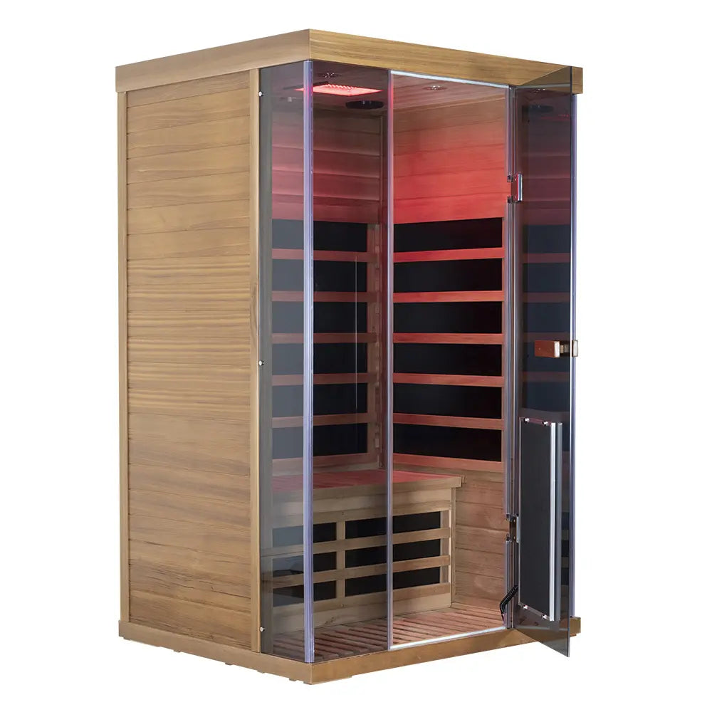 Wizzisauna SR02 2 Person Red Cedar Far Infrared Sauna **Pre-Order**