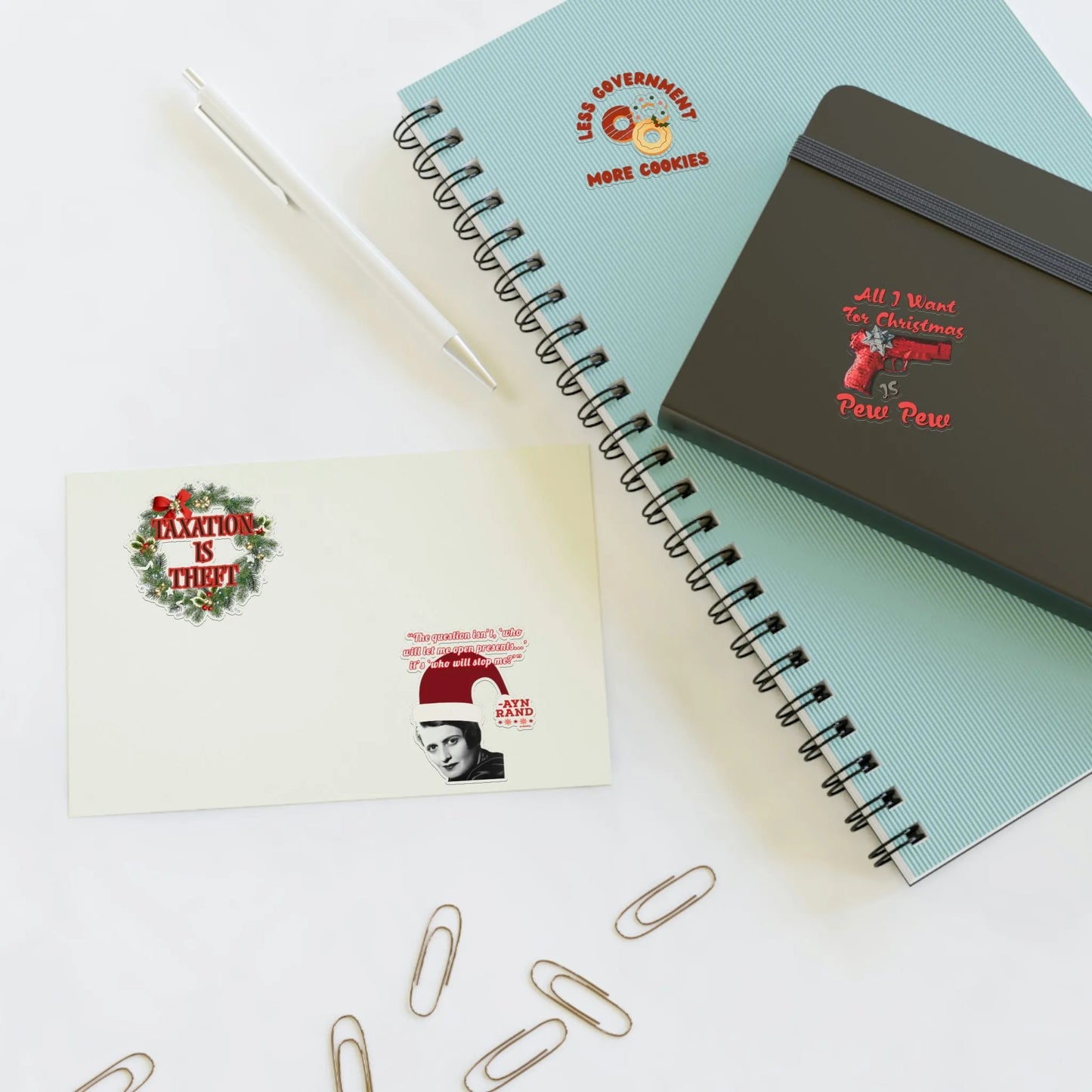 Holiday Liberty Themed Sticker Sheets - 4LibertyShop.com