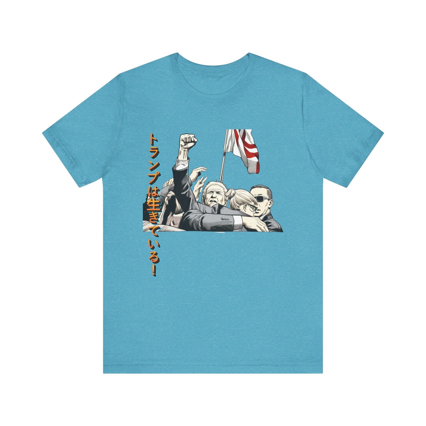 Donald Trump Lives Japanese Manga T-Shirt