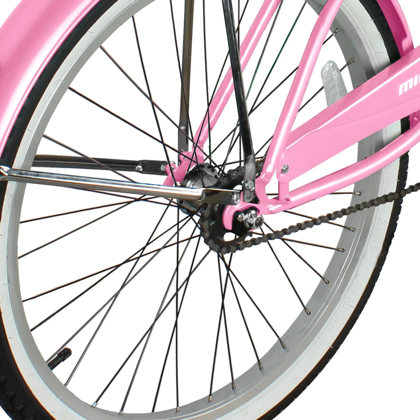 Micargi Tahiti Single Speed 26 Inch Women's Beach Cruiser Bike