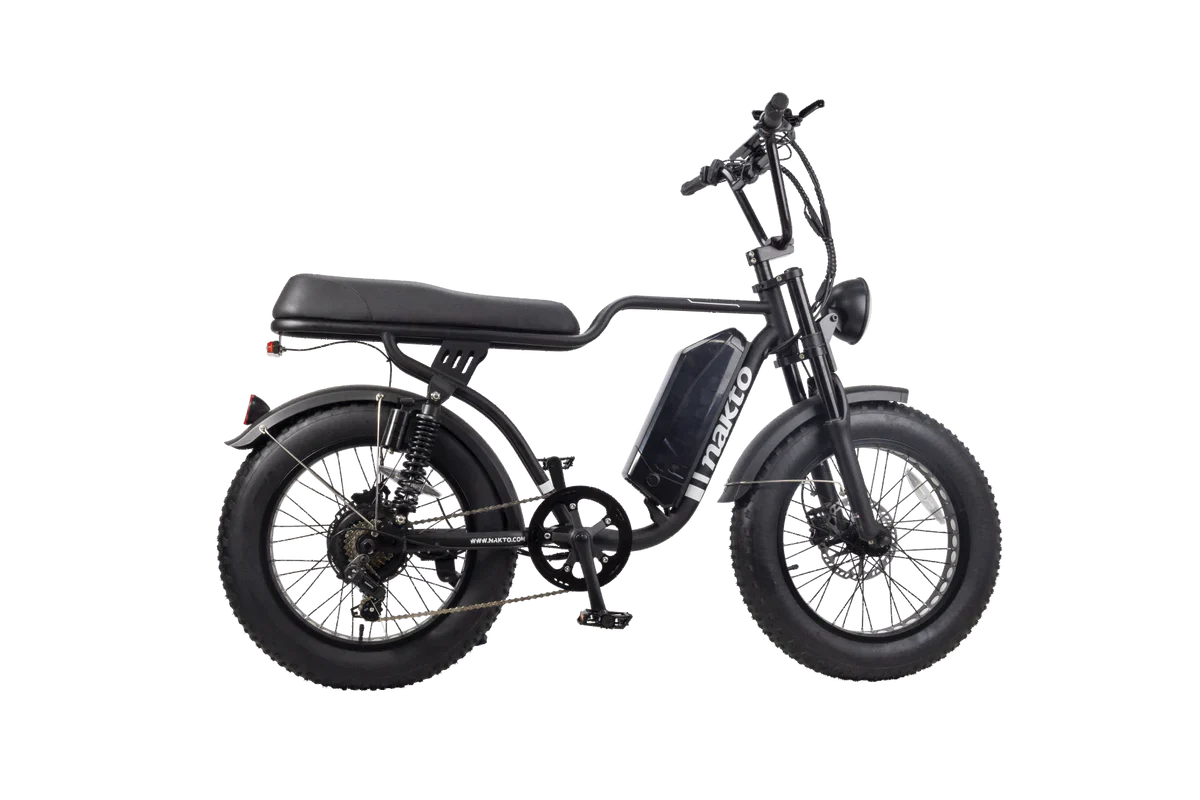 Nakto F2 Electric Bike 750W Motor - Black