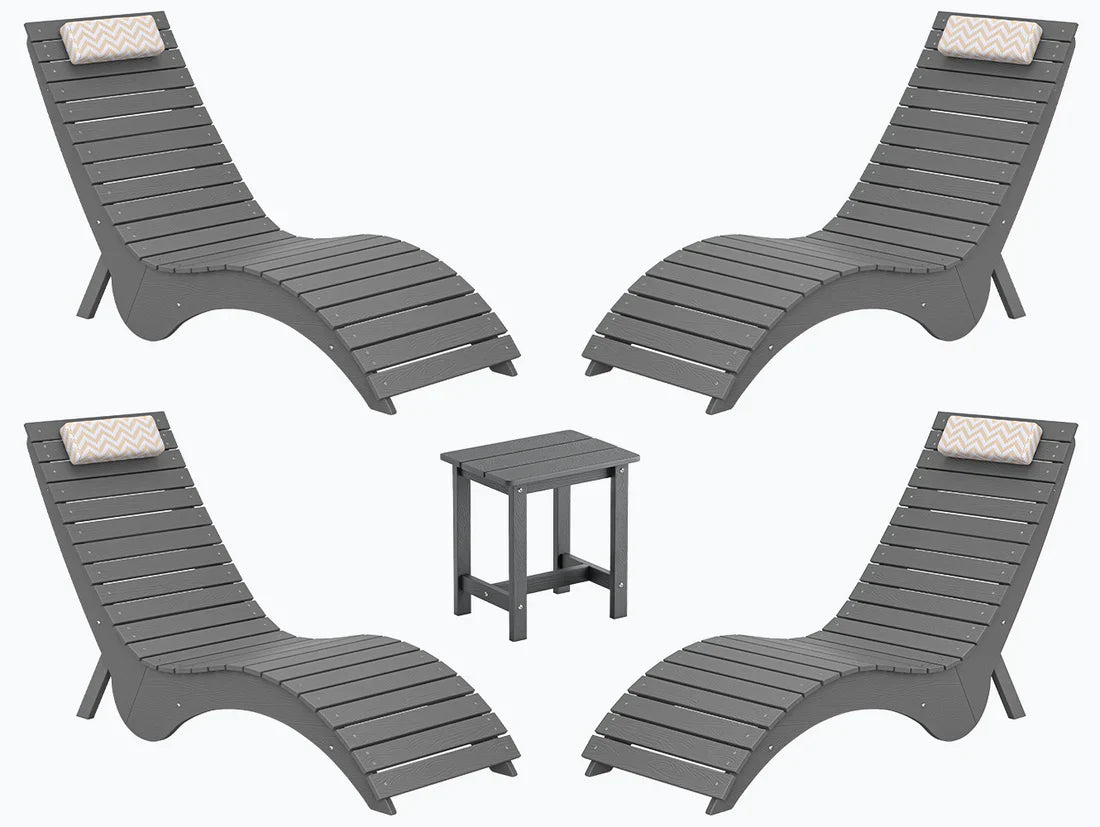 AquaCurve™ AquaWave Sun Shelf Chairs for In-Pool Use