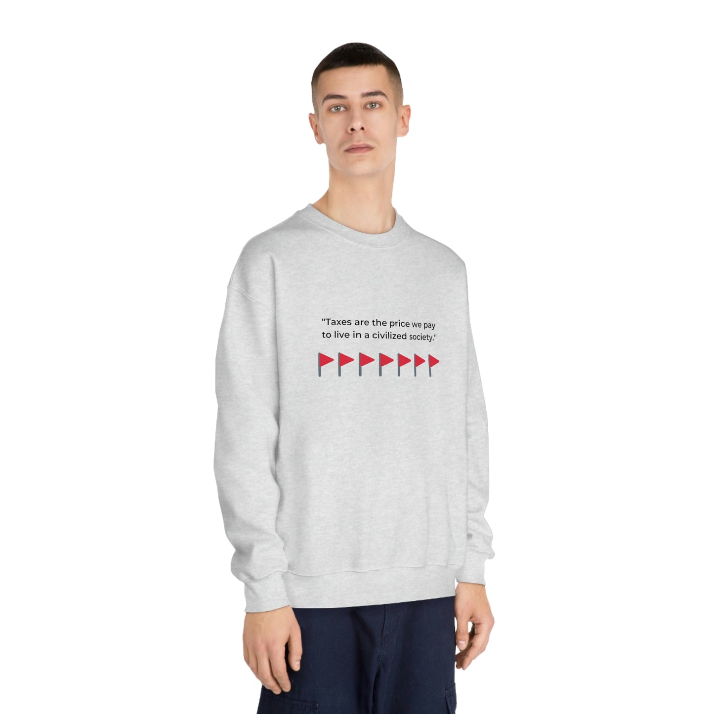 Red Flag Taxation Sweater