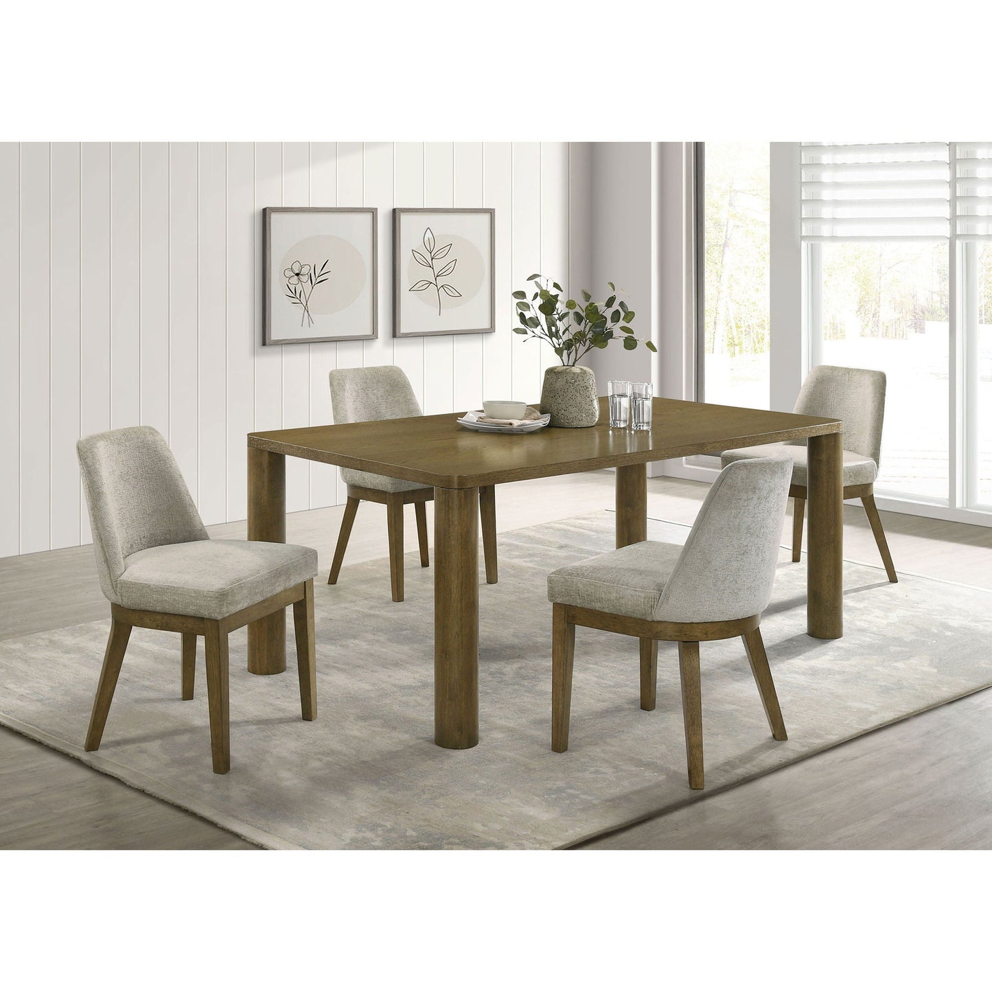 Bryant - Rectangular Dining Table - Brown Oak