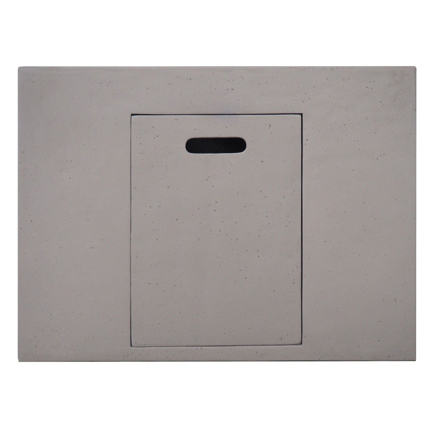Outdoor Patio Square Gas Burning Concrete Fire Pit 40,000 BTU