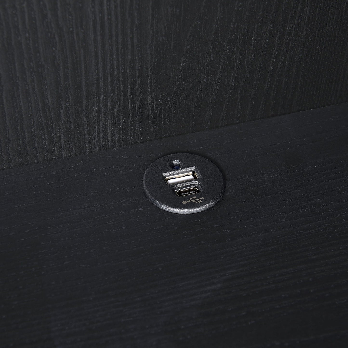Geary - 3 Shelf Bookcase With USB Charging And Lockable Top Drawer