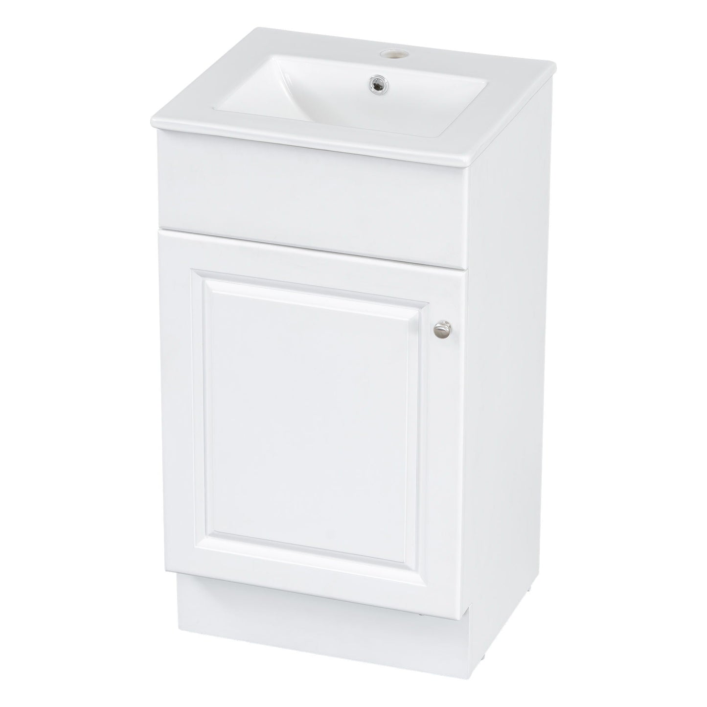Bathroom Vanity With Sink, Cabinet With Adjustable Shelf