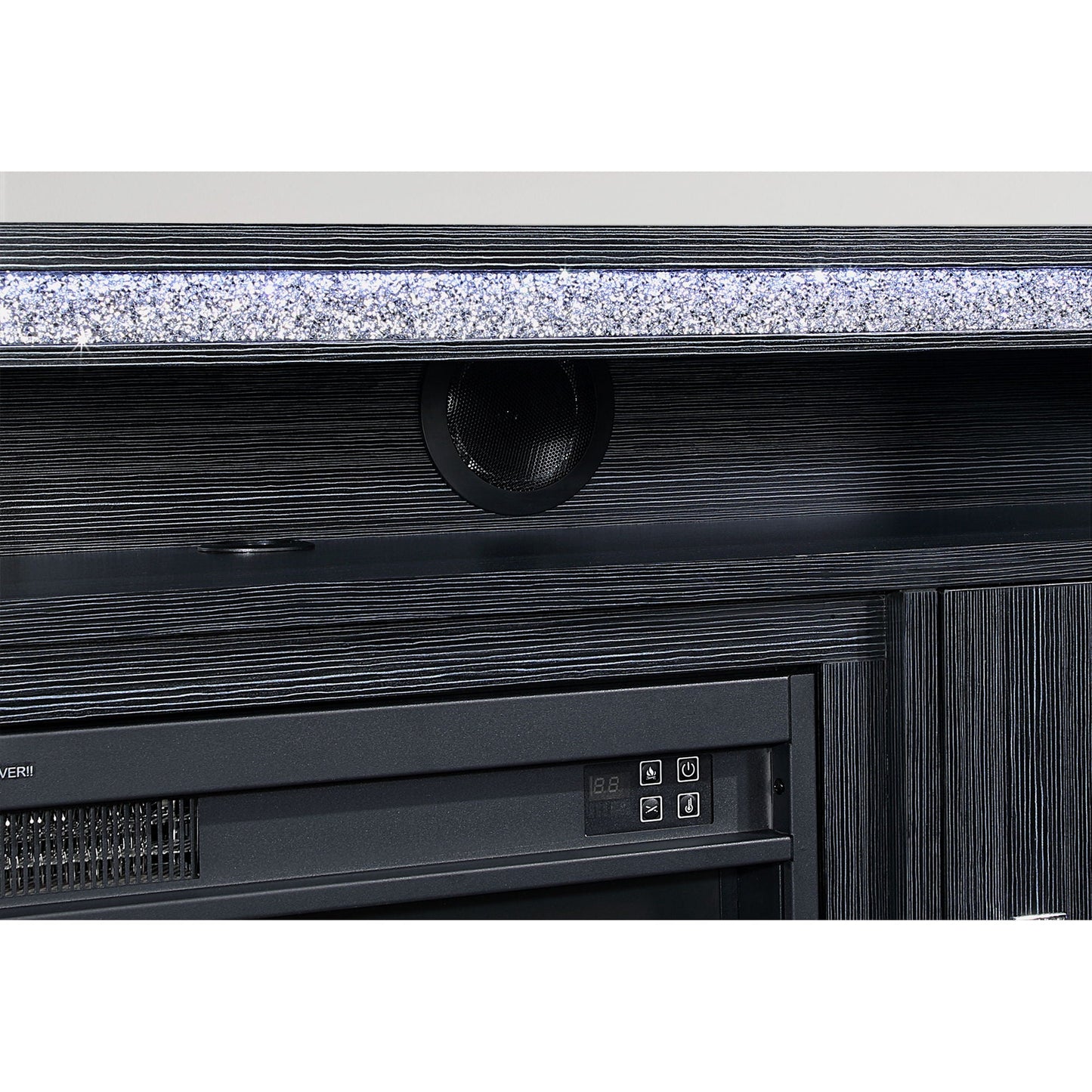Almera - Fireplace With Adjustable Temperature And LED Options