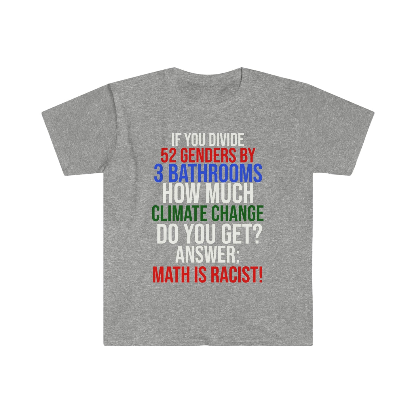 Math is Racist T-Shirt