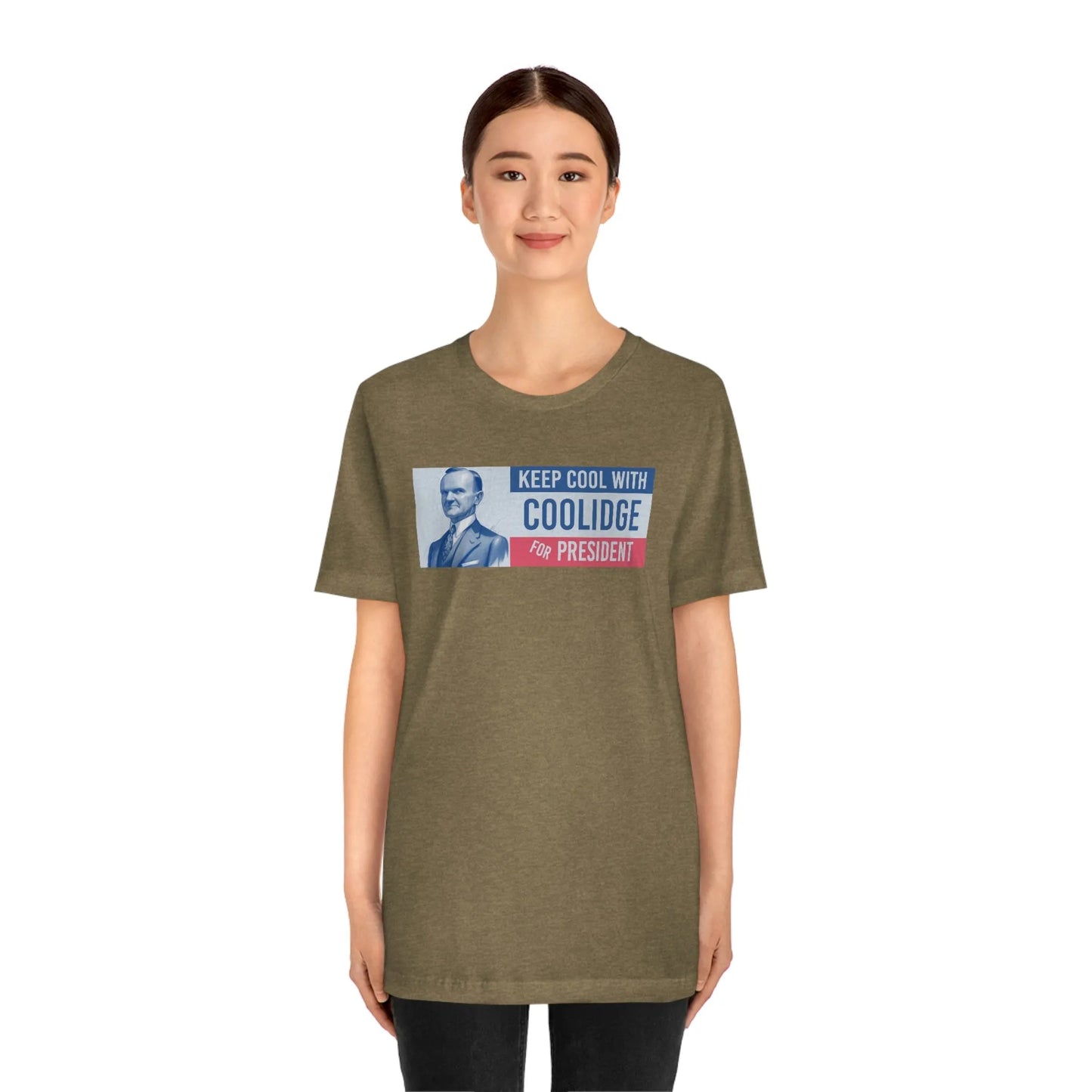 Keep Cool With Coolidge For President Calvin Coolidge T-Shirt