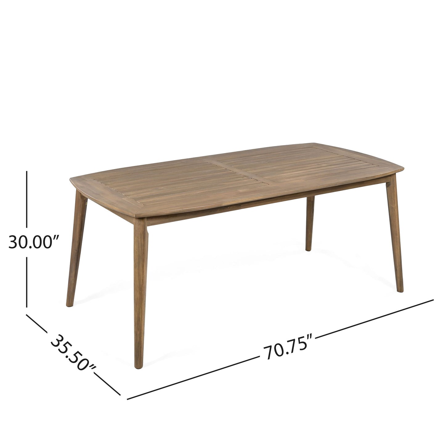 Acacia Wood Dining Table 8 Person Outdoor Table