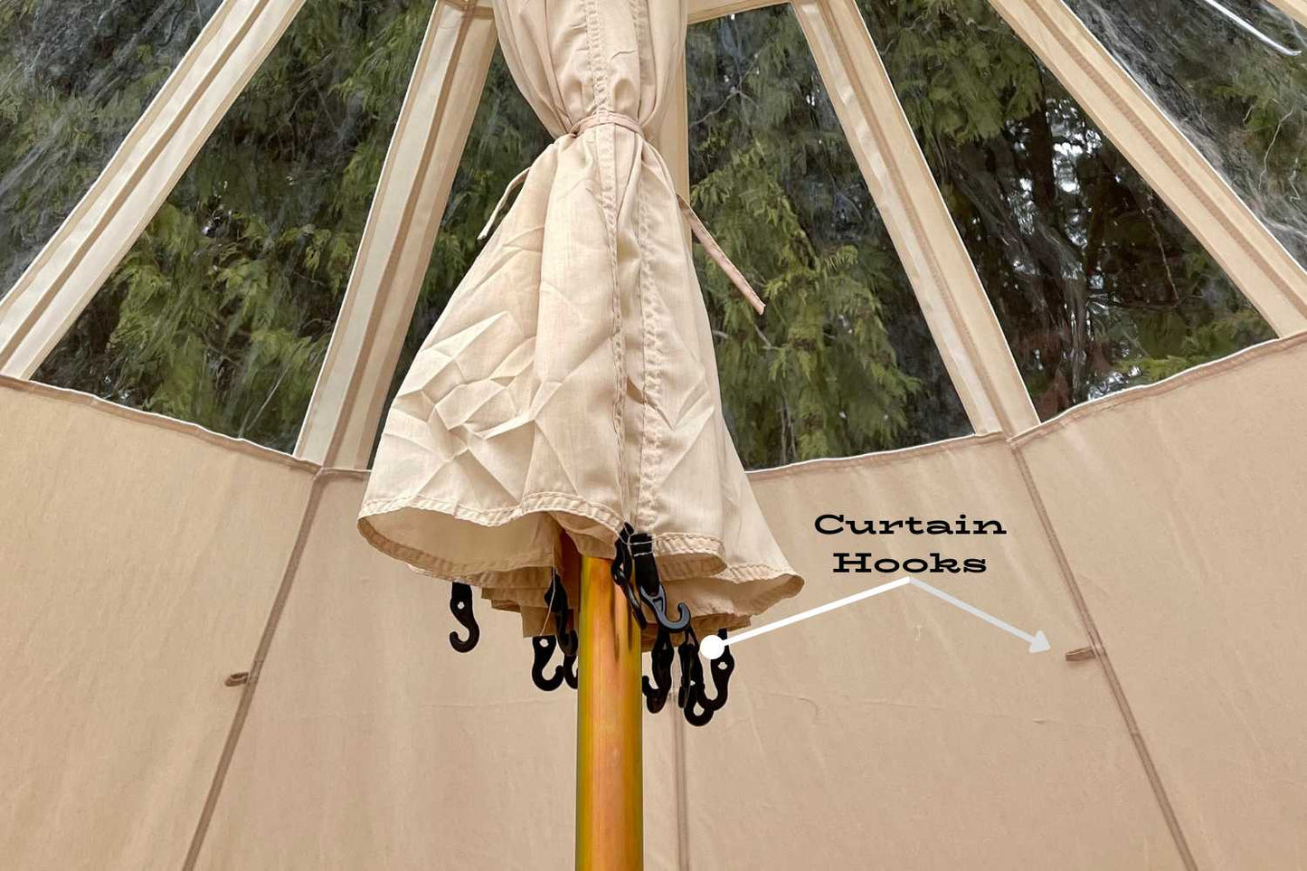 16' (5M) Stella™ Stargazer Bell Tent by Life in Tents