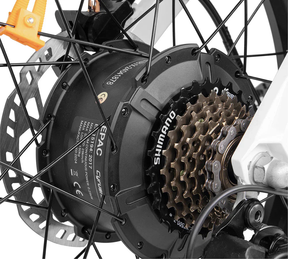 Cyrusher Rumble 2.0 Step-Thru Fat Tire E-Bike