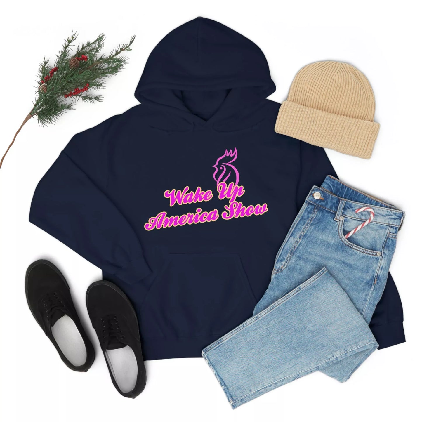 Wake Up America Show Unisex Heavy Blend™ Hooded Sweatshirt