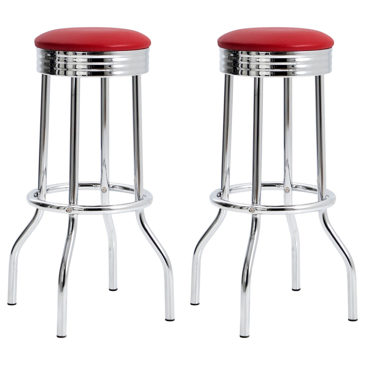 Bar Height Stool Vintage Style (Set of 2)