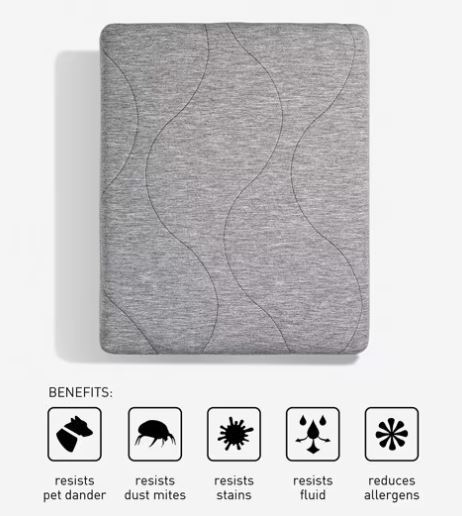 BedGear AIR-X Mattress Protector - Grey, King