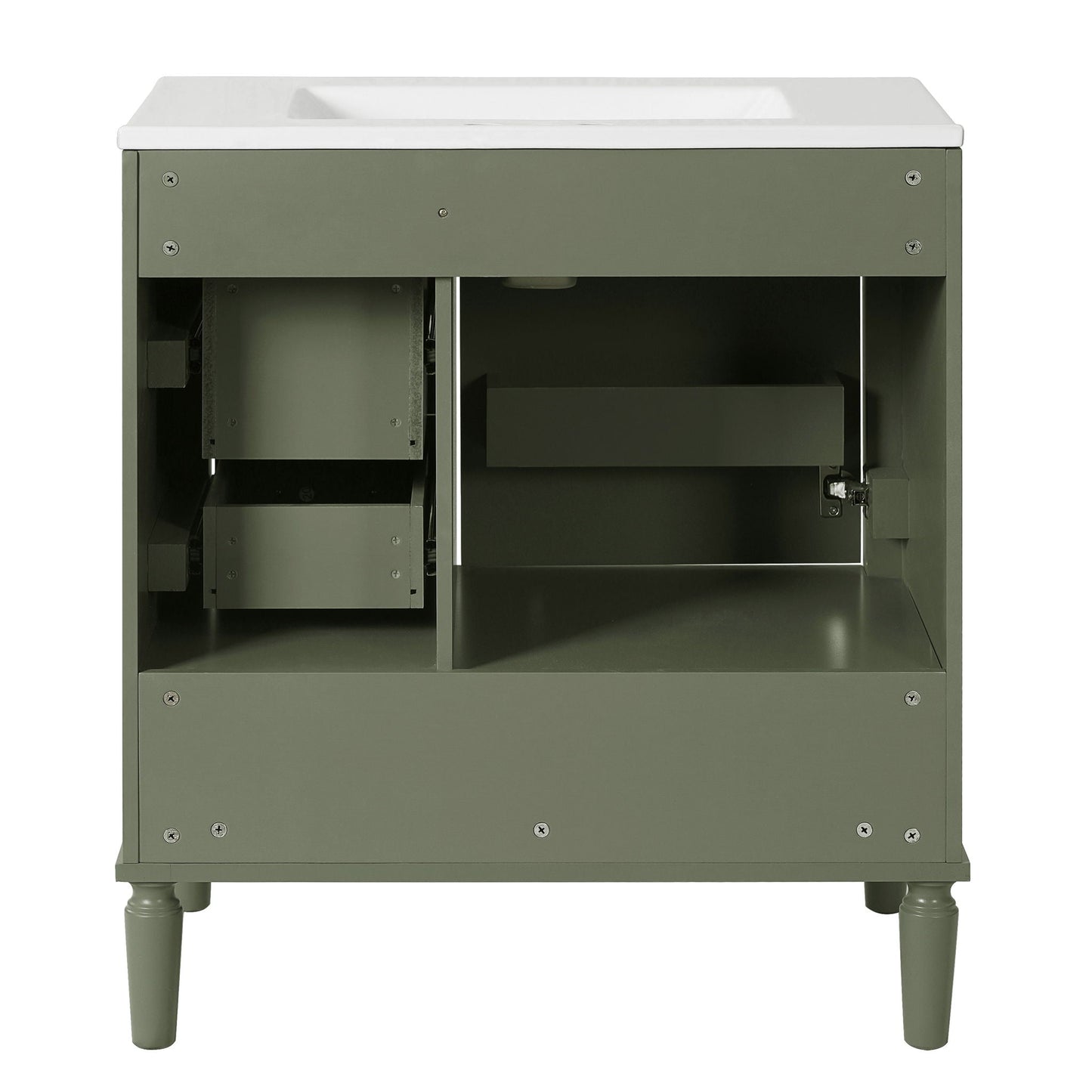 Traditional Bathroom Vanity Set With Soft Close Doors