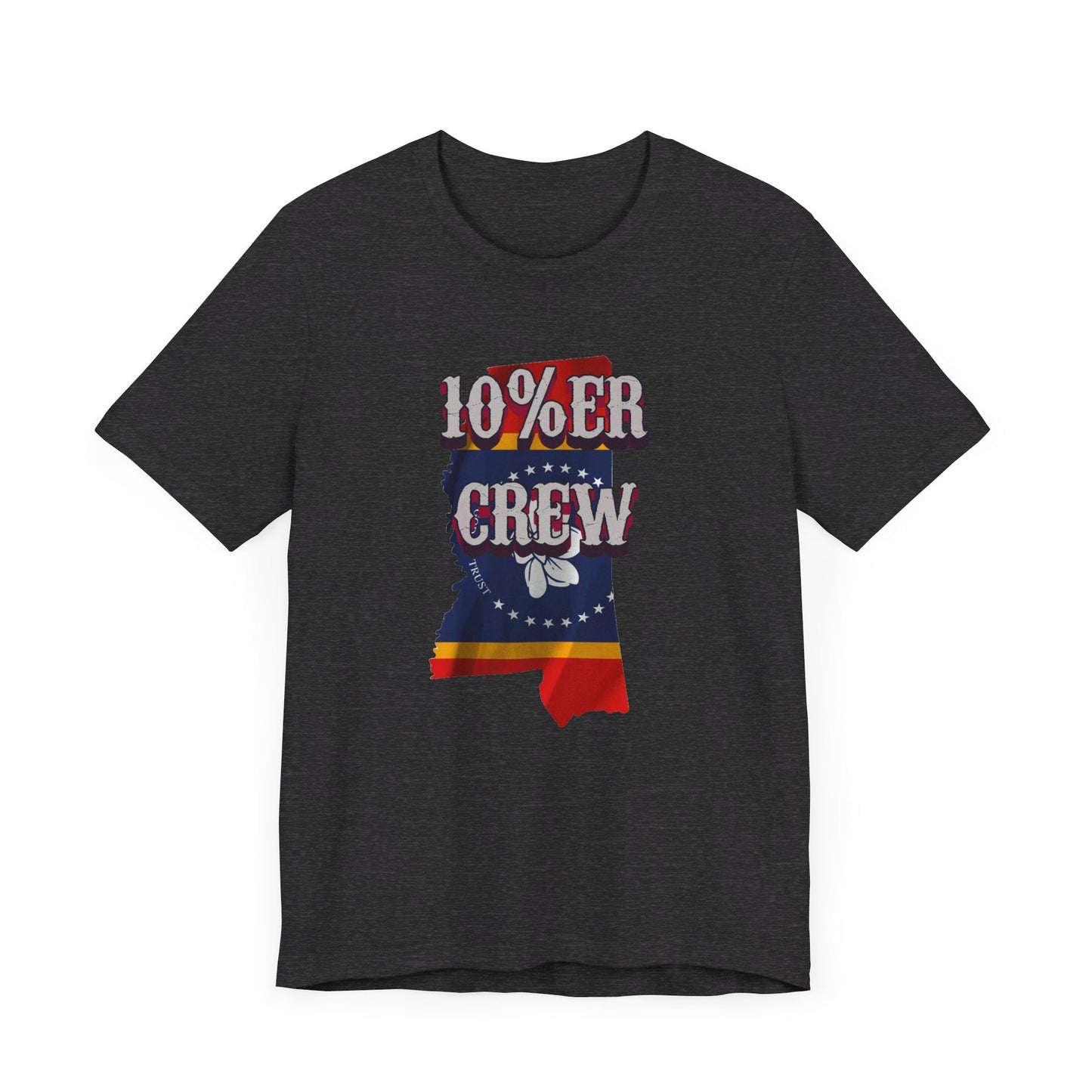 Walton & Johnson: 10%er Crew Mississippi Tee - 4LibertyShop.com