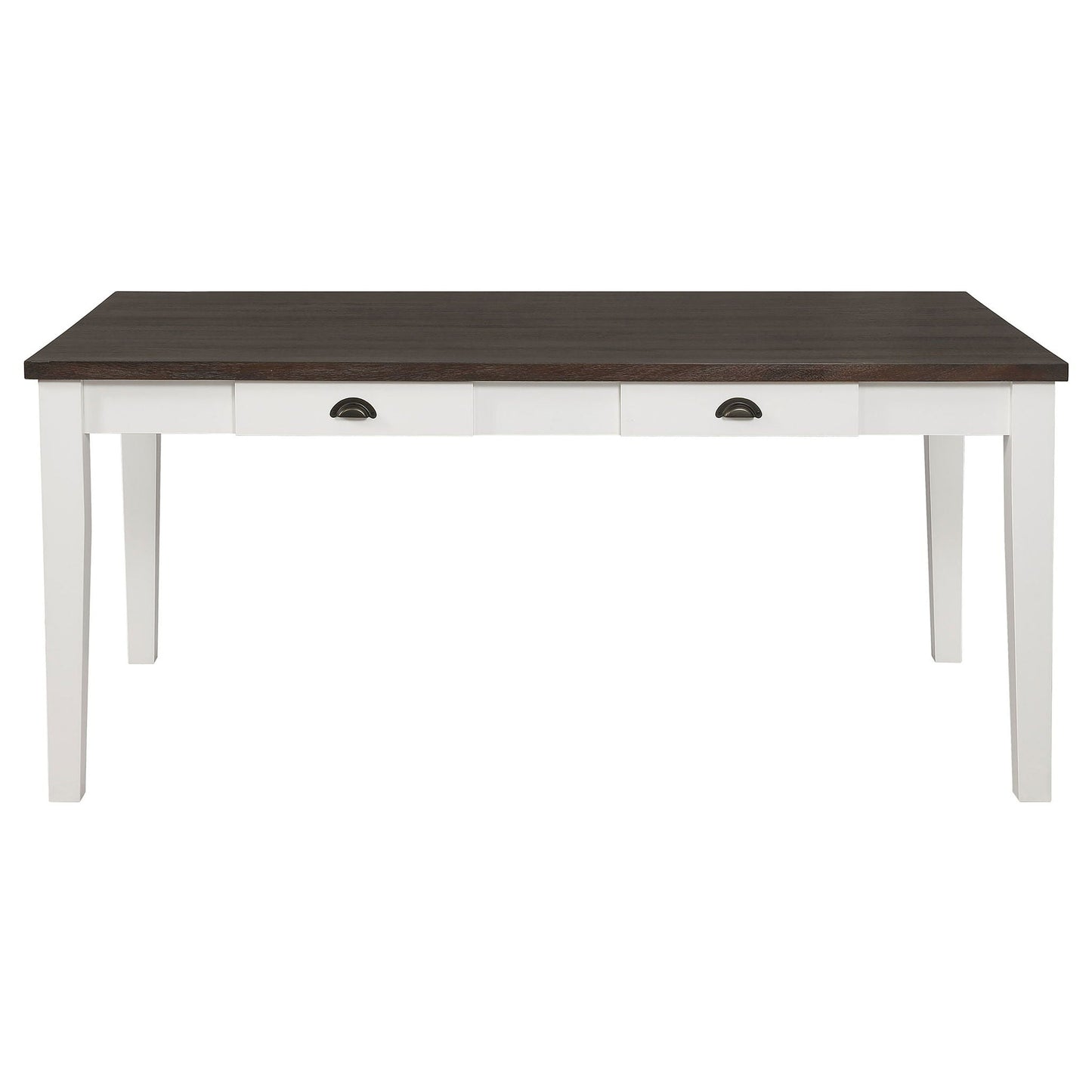 Preston - 2 Drawer Table - Antique White