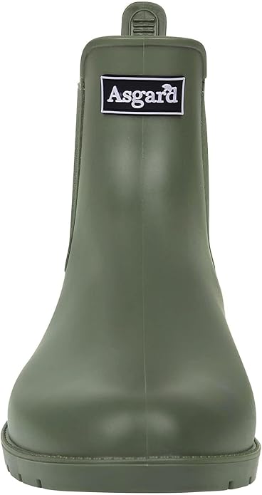Asgard Women's Ankle Rain Boots Waterproof Chelsea Boots