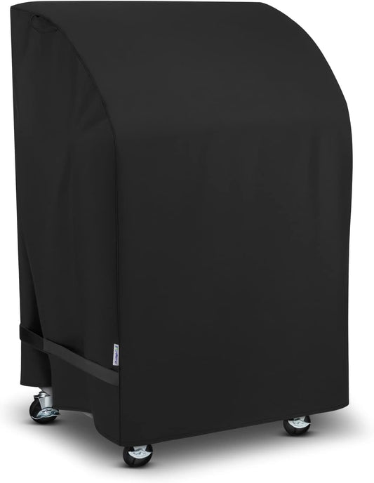 SunPatio 2 Burner Gas Grill Cover 32 inch, Heavy Duty Waterproof Small BBQ Grilling Cover, Compatible for Weber Char-Broil Nexgrill and More Grills with Collapsed Side Tables, All Weather Protection