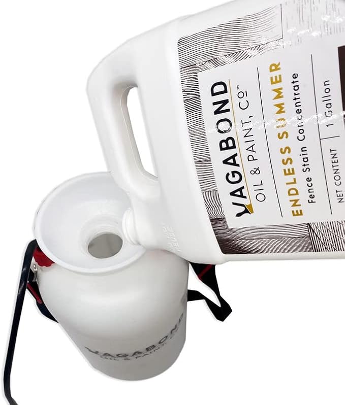Vagabond Oil & Paint, Co - Premium 8 Liter Low-Pressure Pump-Sprayer