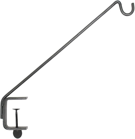 Achla Designs Deck Rail Shepherd's Pole, Angled (BGP-08), 7In