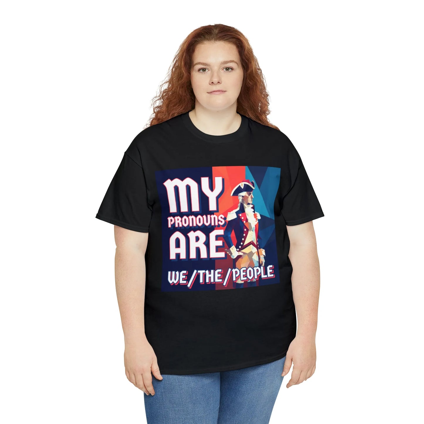 My Pronouns Are We/The/People Unisex Heavy Cotton Tee