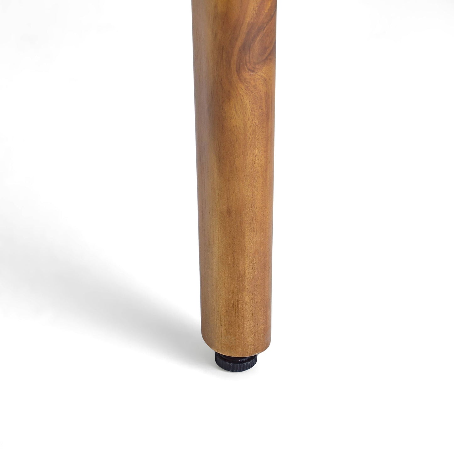 Stamford Modern Outdoor Bistro Table with Water-Resistant Teak