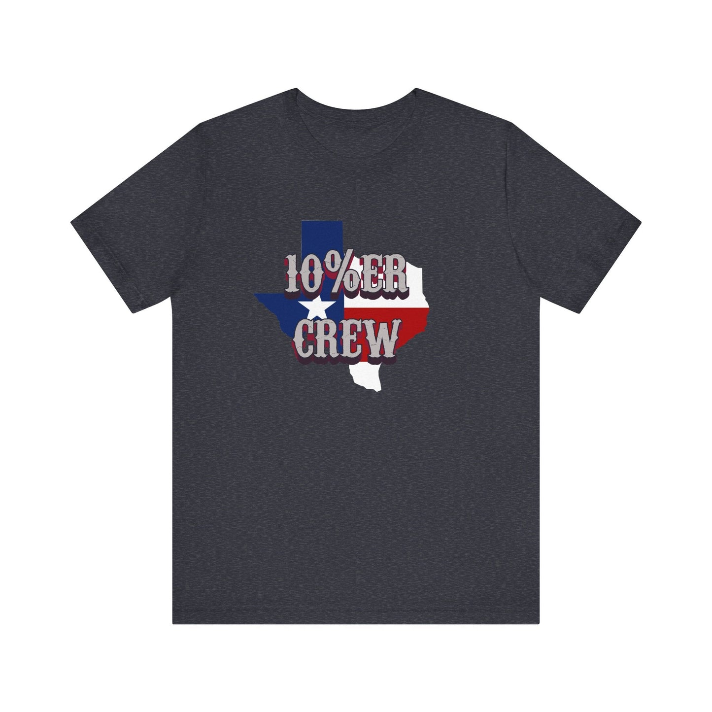Walton & Johnson: 10%er Crew Texas Tee - 4LibertyShop.com